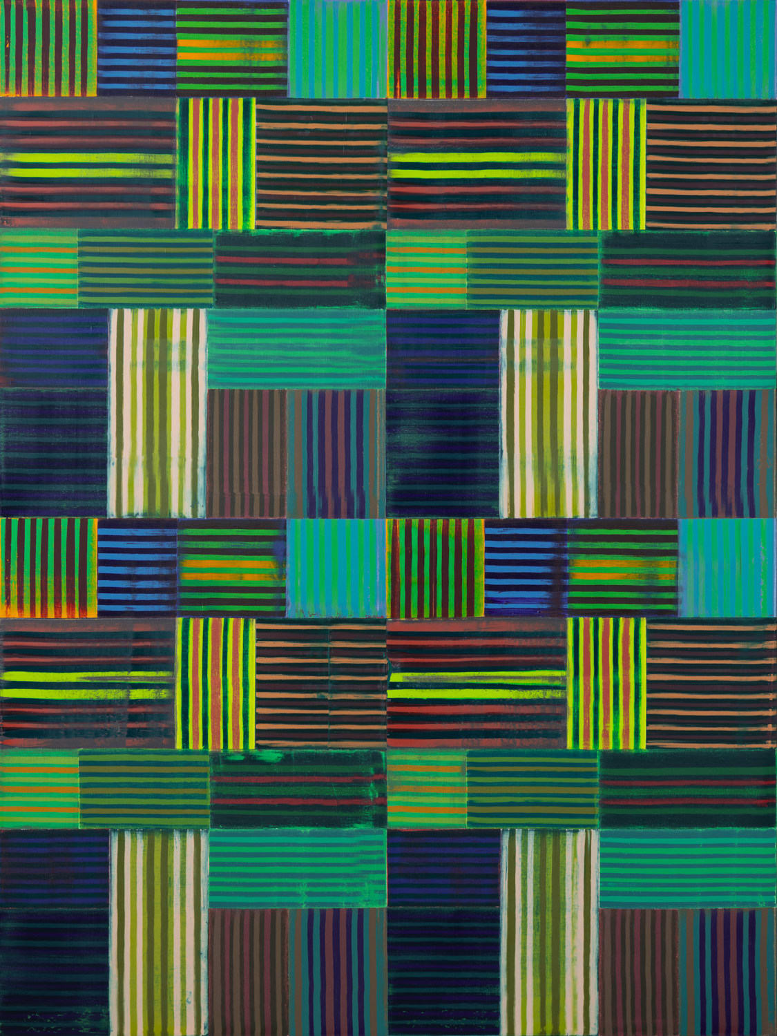 Xiao Bo 萧搏, Four Grids 2025A-3四格2025A-3, 2025