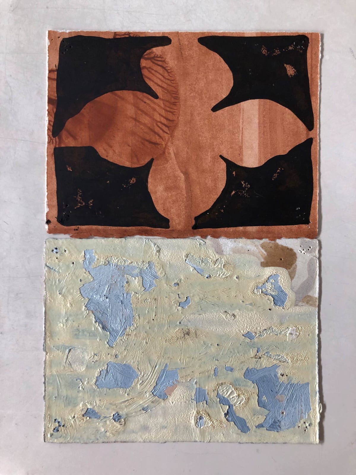 Brad Brown 布拉德·布朗, The Look Stains (4246-4247) , 2023