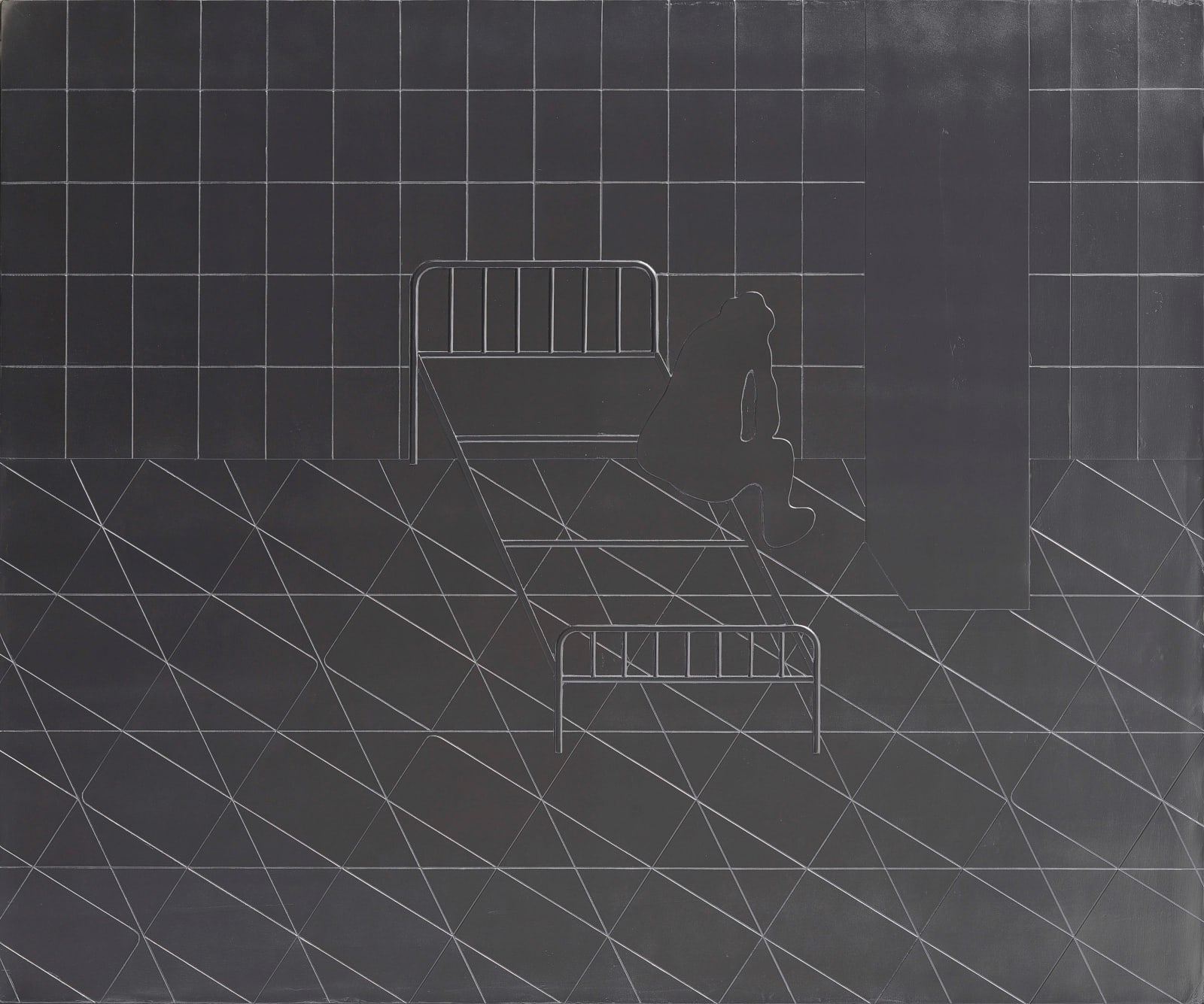 Huang Yishan 黄一山, Iron Bed 铁床, 2015