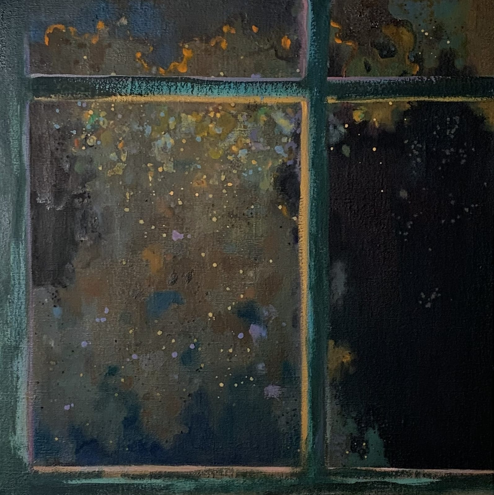 Wang Hailin 王海琳, Wooden Window Outside 木头窗外, 2025