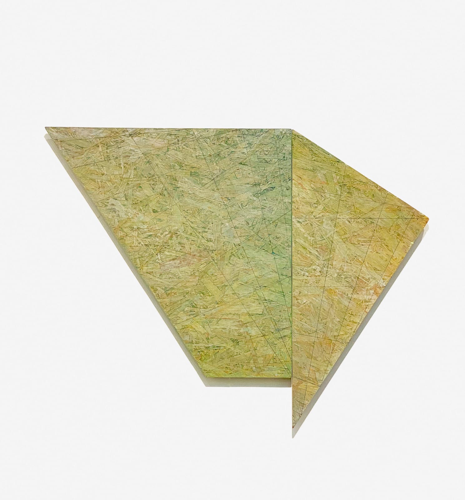 Karl-Heinz Adler 卡尔-海因茨-阿德勒, Zerstörtes Quadrat mit angekipptem Dreieck, 2008