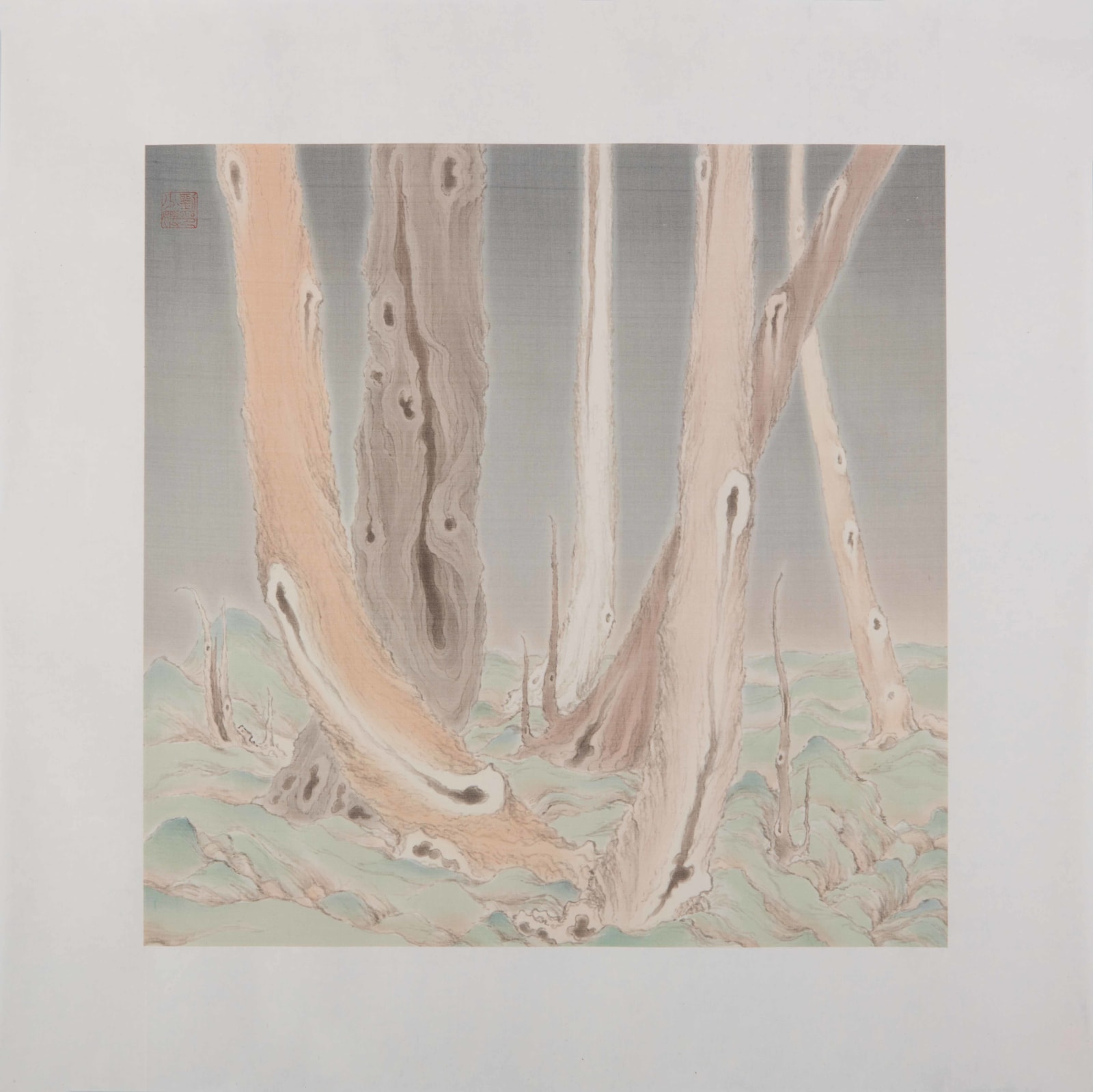 Liu Shaoyuan 刘少媛, Woodland林间 , 2017