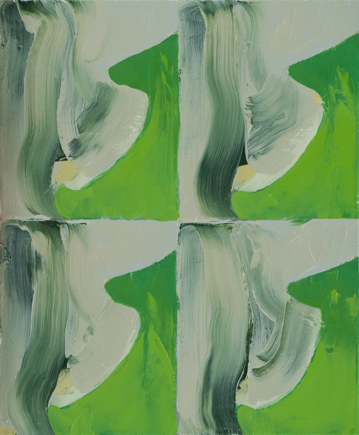 Xiao Bo 萧搏, Four Grids 2025D-4四格2025D-4, 2025