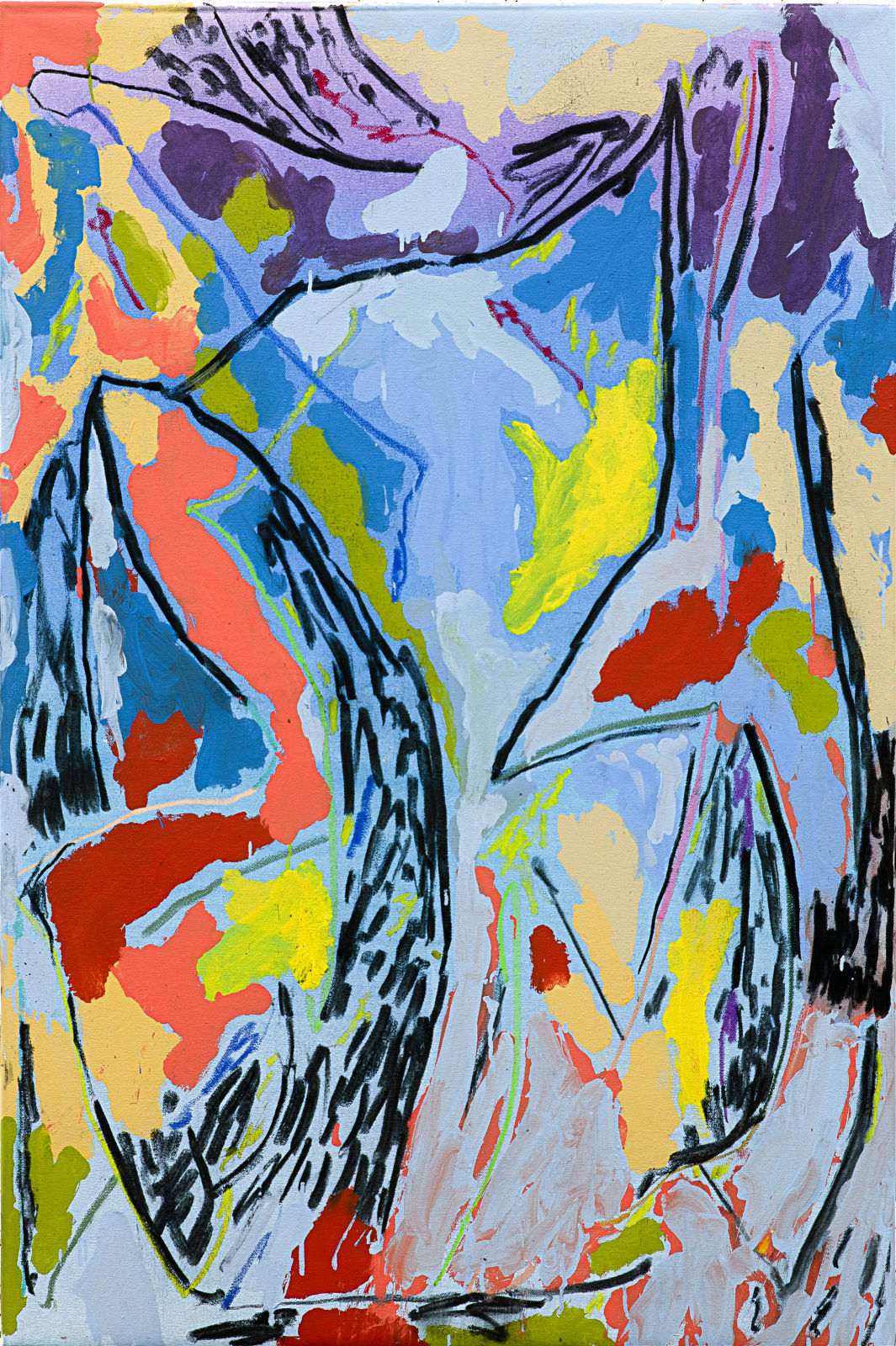 Max Huckle 馬克斯・赫克爾, Back in blue 回到蓝色, 2019