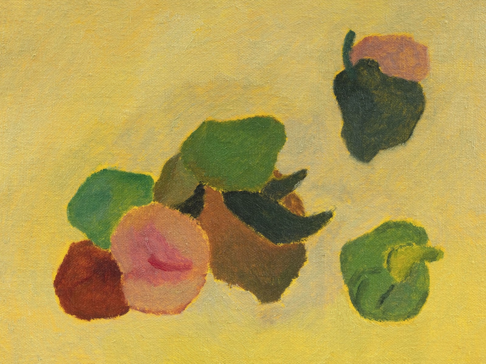 Bian Qing 卞青, Green Bell Peppers 青椒, 2024