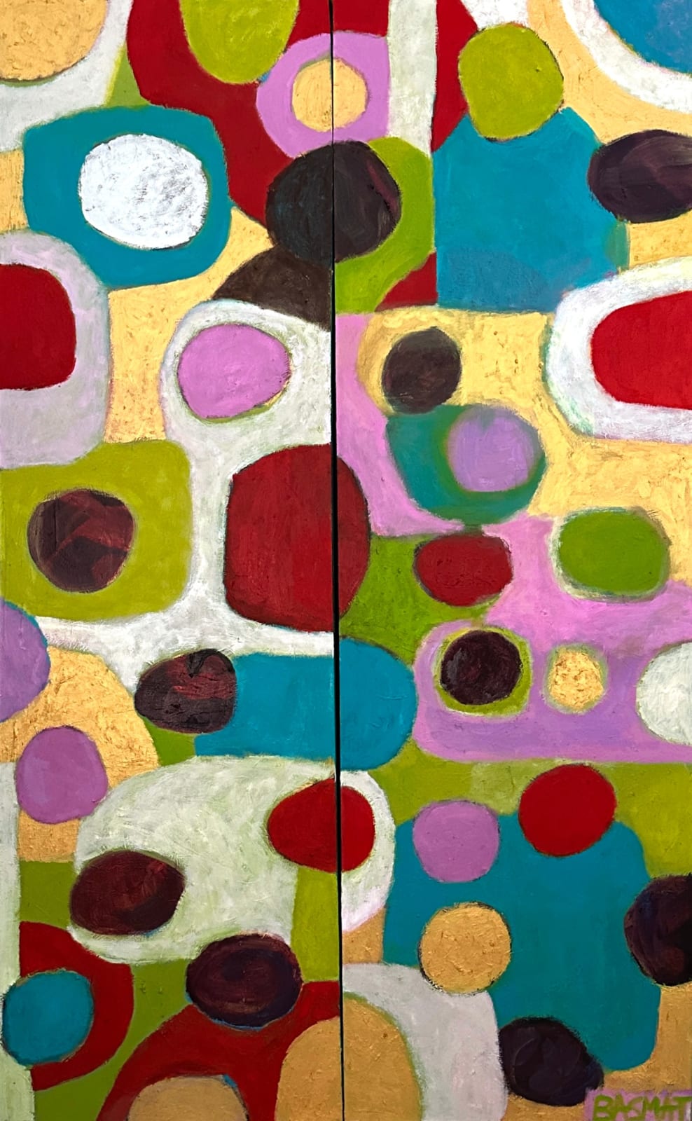 Basmat Levin 巴斯瑪特・勒文, Pattern #66 - (2 panels), 2023
