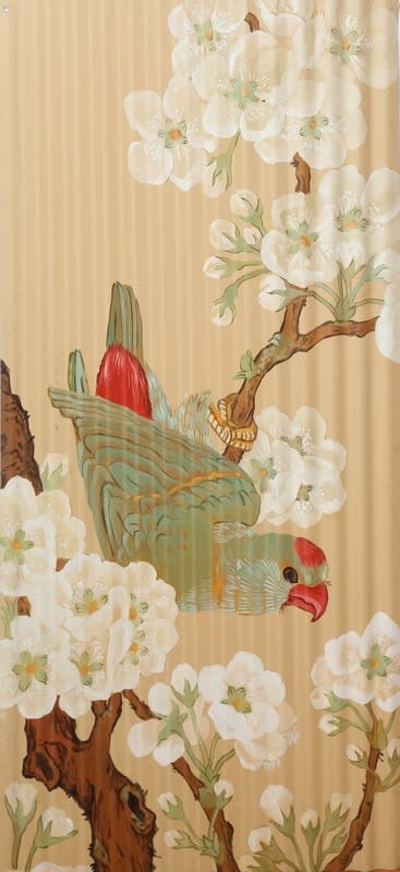 Huang Yan 黃岩, Electroplate.Flower bird No. 1, 2010