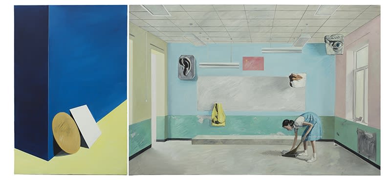 Zhao Yiqian 趙一淺, Balthus’s Gleaners, 2015