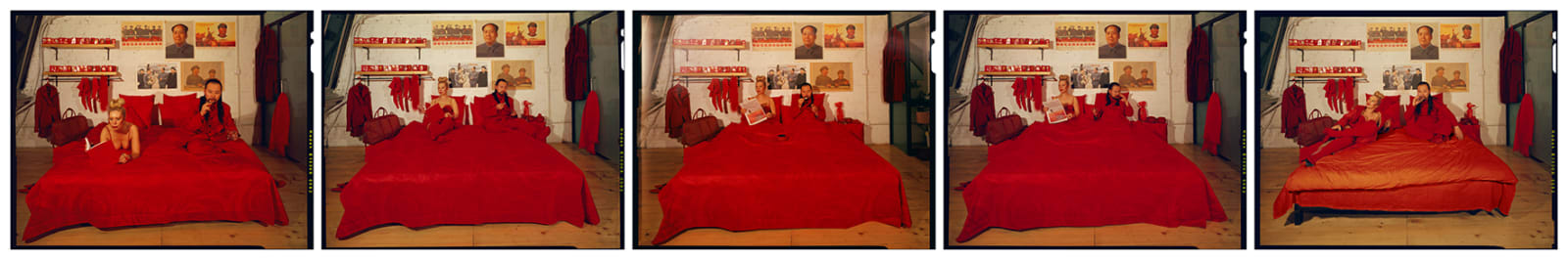 Cang Xin 蒼鑫, Introject Series - Red: Hotspot, 2004
