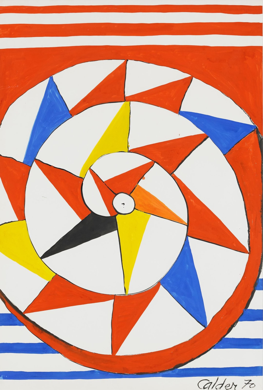 Alexander Calder, Luck, 1970