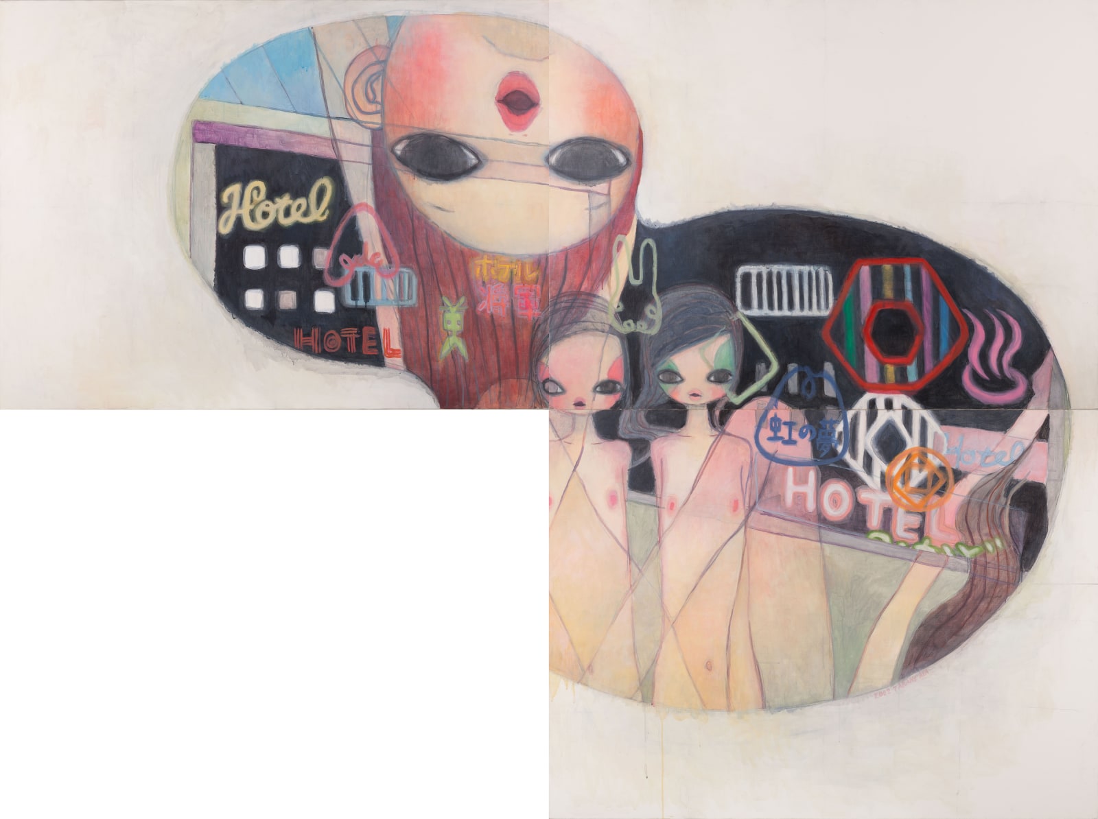 Aya Takano, La Nuit de l'Empire Love Hôtel, 2003