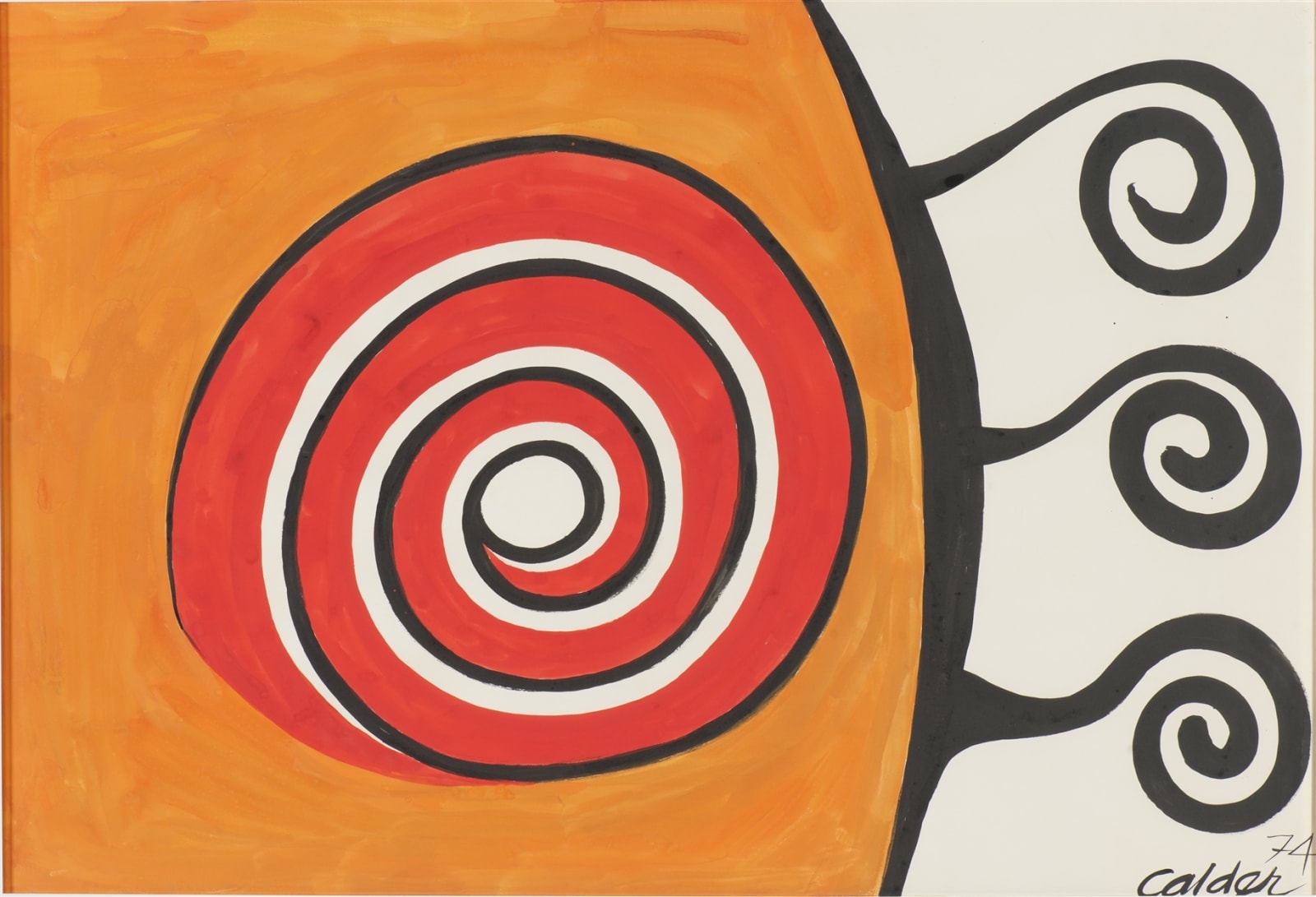 Alexander Calder, Untitled (Arabesque), 1974