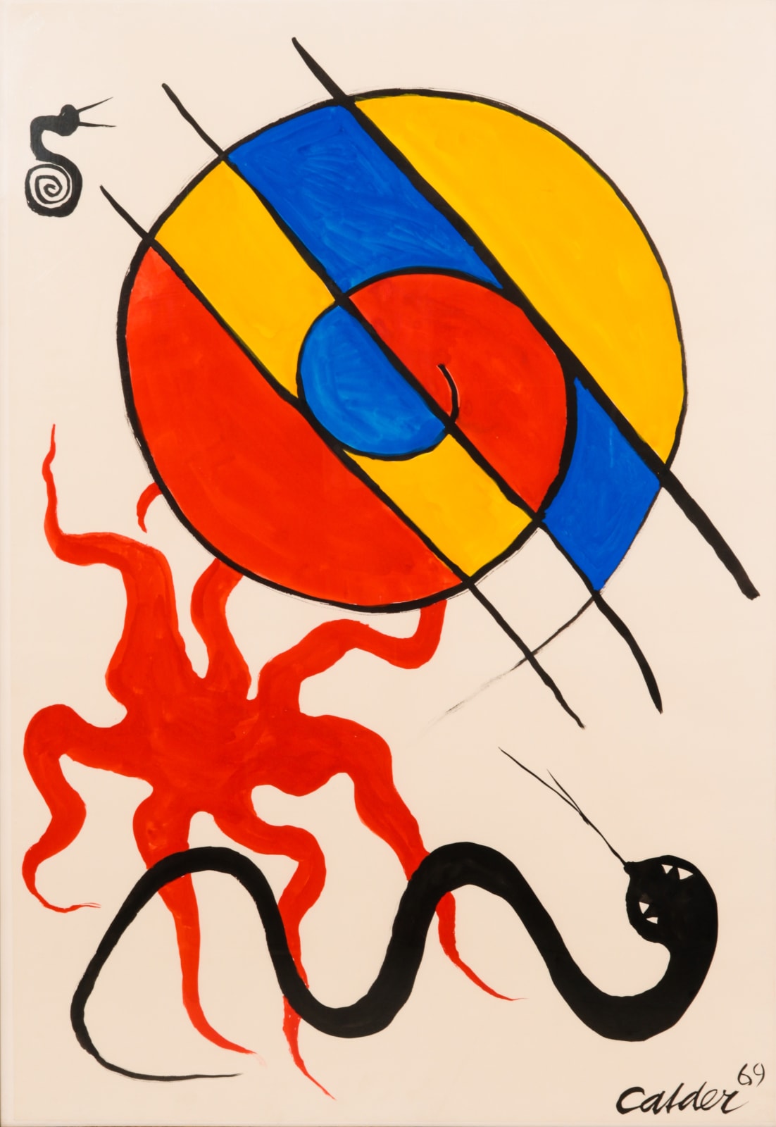 Alexander Calder, Sea Creatures, 1969