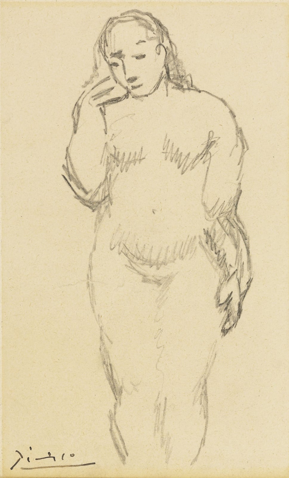 Pablo Picasso, Nu debout, c.1905