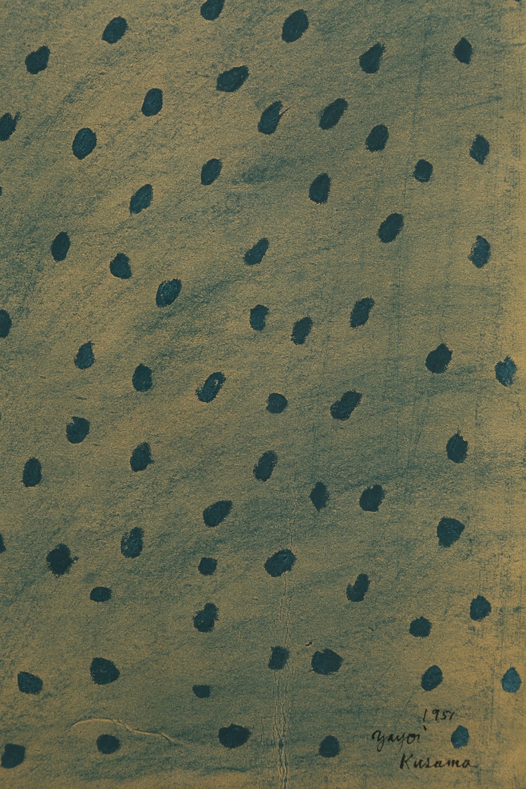 Yayoi Kusama, Incomplete Proliferation No. 81, 1951