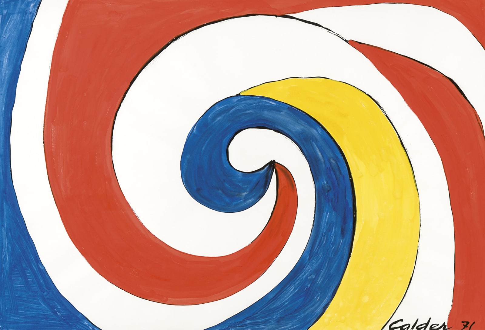 Alexander Calder, Inner Nautilus, 1971