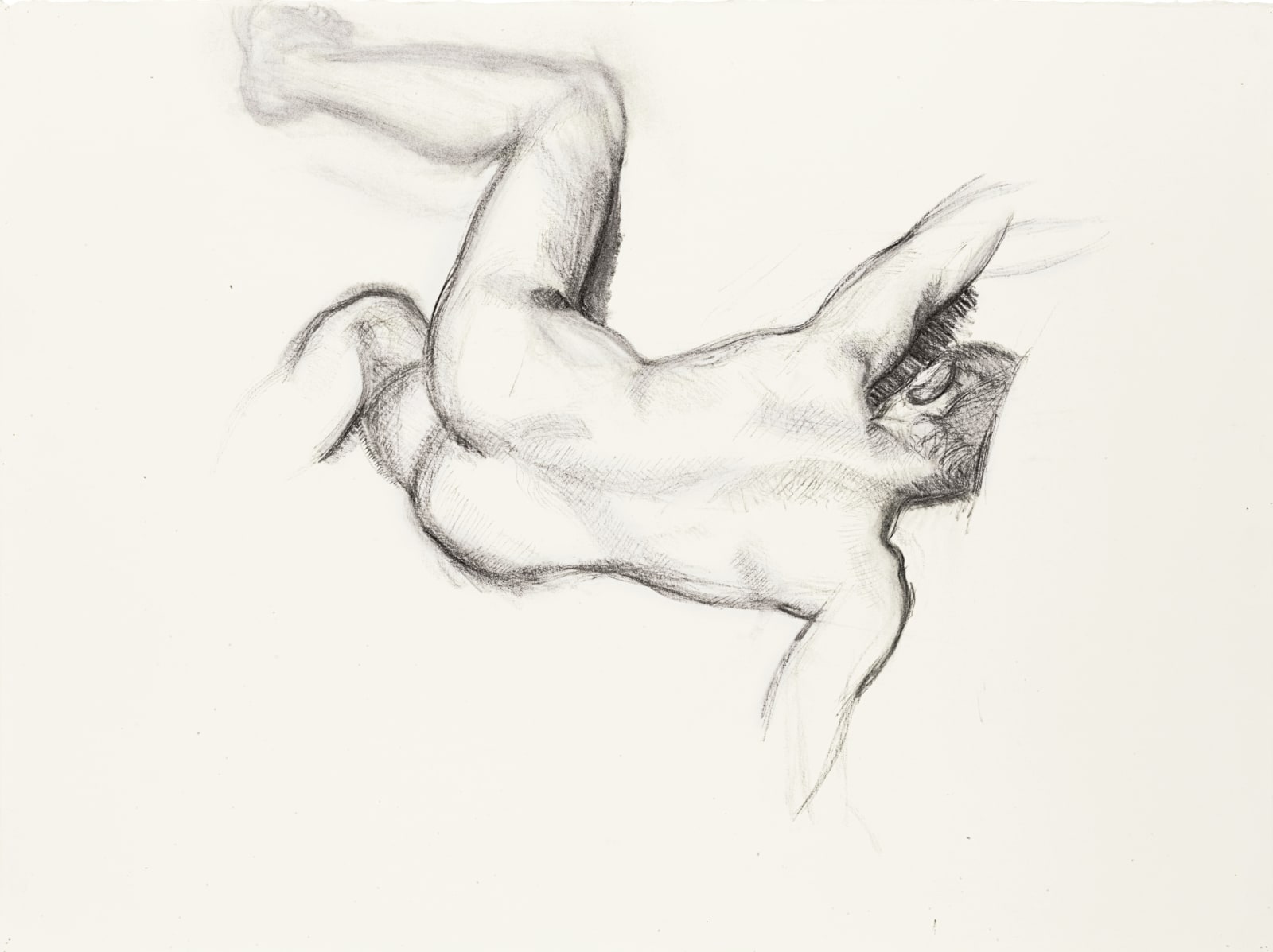 Lucian Freud, Naked Man on a Sofa, 1989