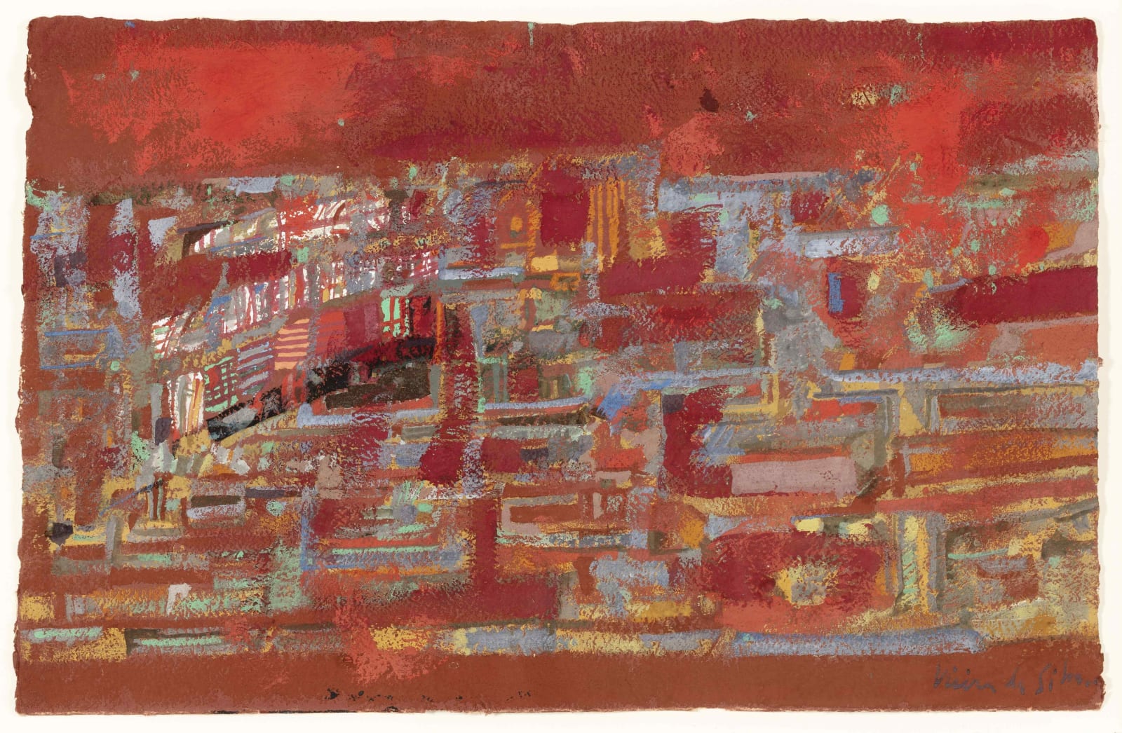 Maria Helena Vieira da Silva, Le Thoronet, 1962