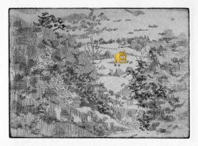 Alexander Massouras, The Gilderbook, a series of 15 etchings, 2011