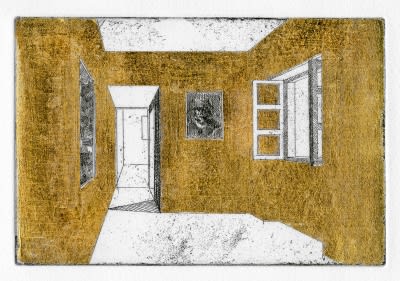 Alexander Massouras, The Gilderbook, a series of 15 etchings, 2011