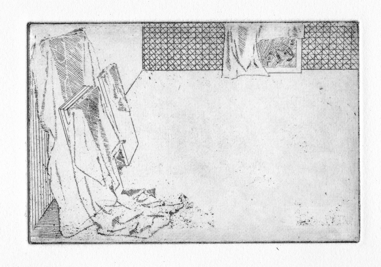 Alexander Massouras, So he covered up his pictures and set out for higher ground (The Invisible Land 6), 2013