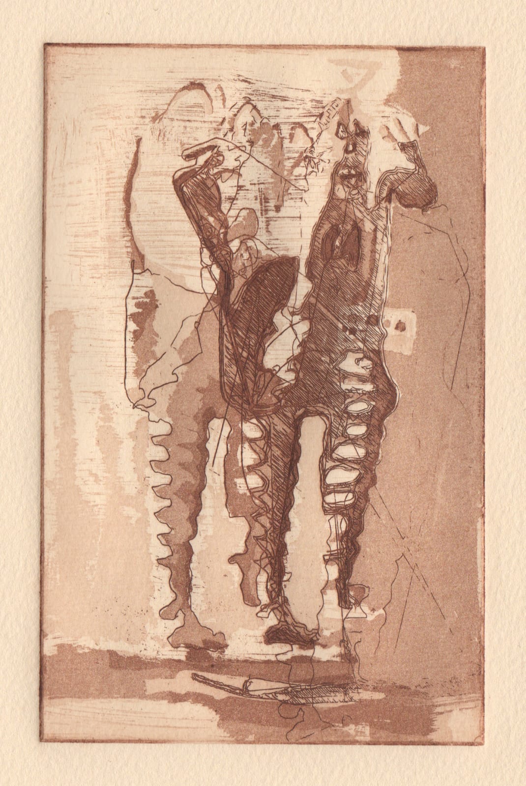James Rogers, I’m never sure if it’s the head, or the legs below me that take me to the places I end up (It’s the wrong trousers, what have you done with the controls?), 2021