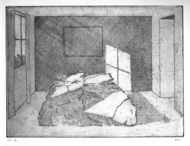 Alexander Massouras, One bright morning, Joseph woke to find the world as he had dreamt it, (In Flight 1), 2013