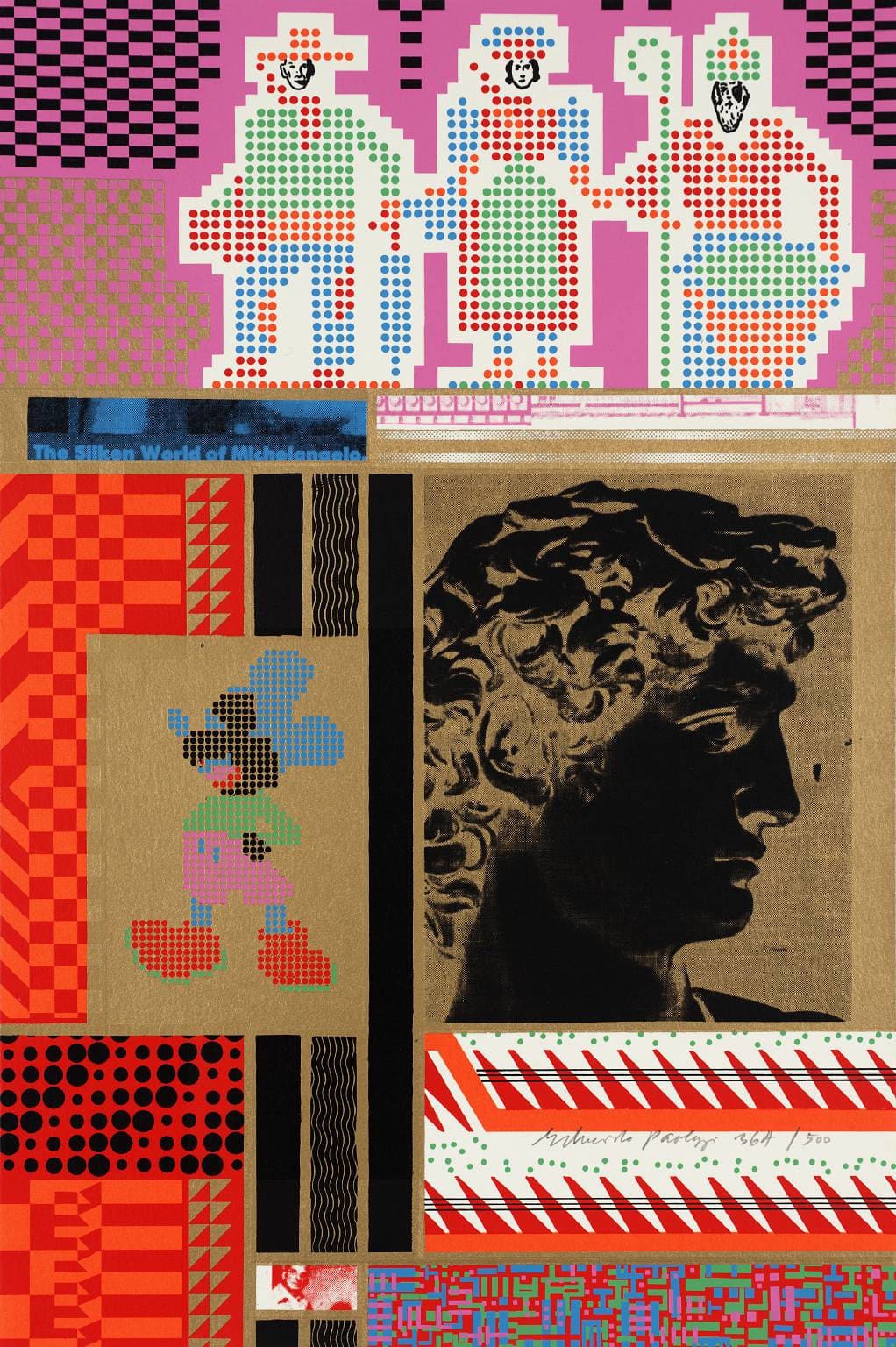 Eduardo Paolozzi, The Silken world of Michelangelo, 1967