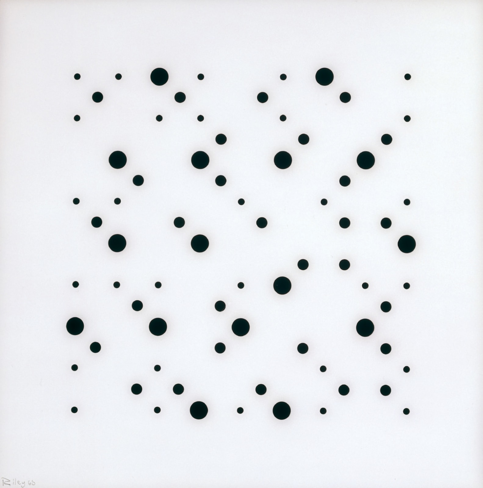 Bridget Riley, Untitled (Fragment 6) , 1965