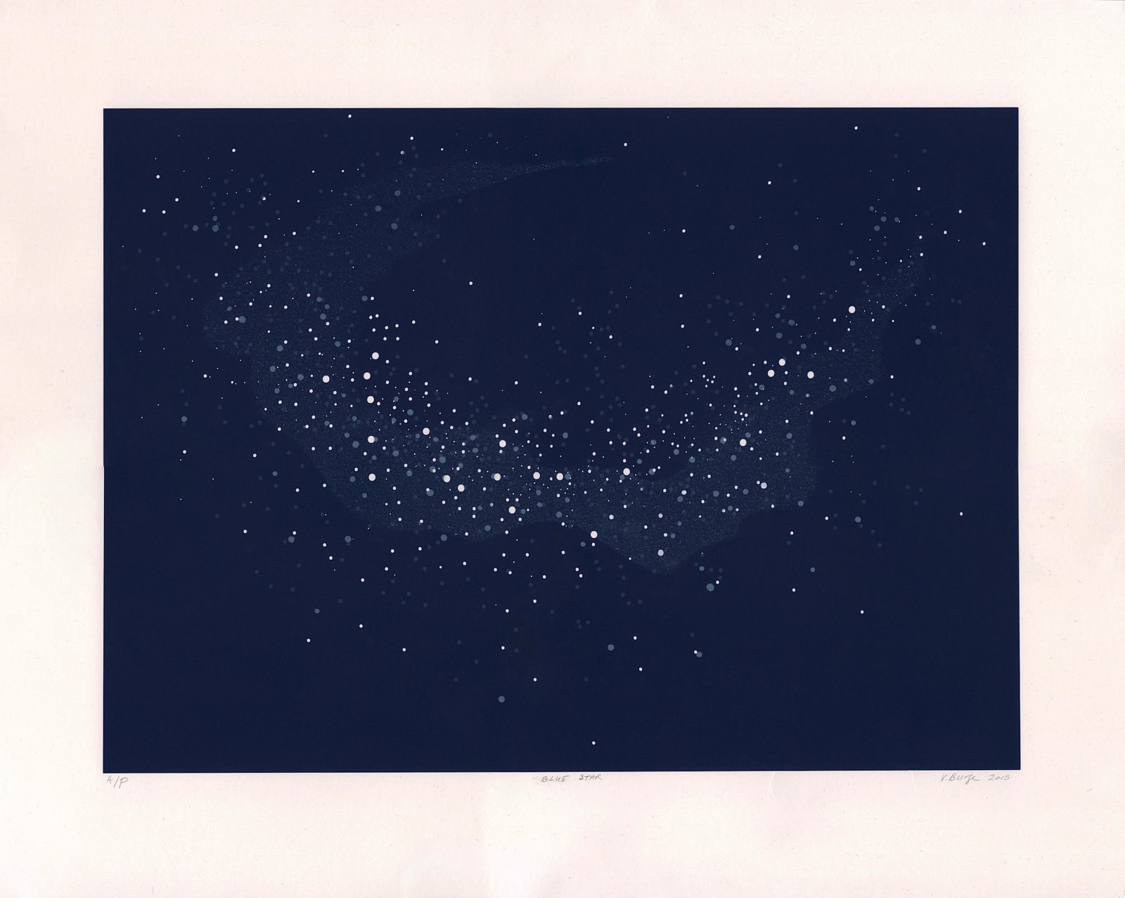 Victoria Burge, Blue Star, 2015