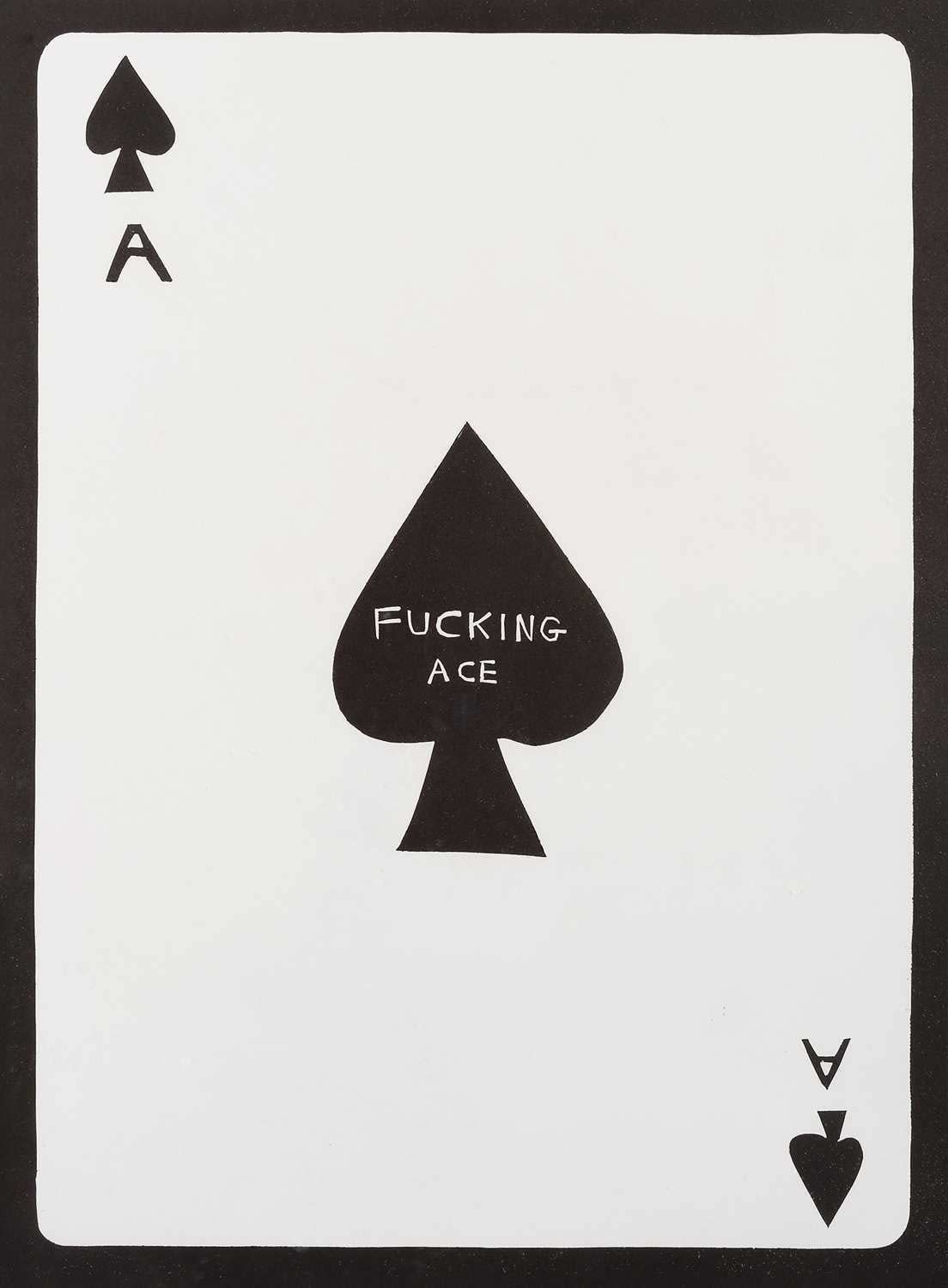 David Shrigley, Fucking Ace, 2018