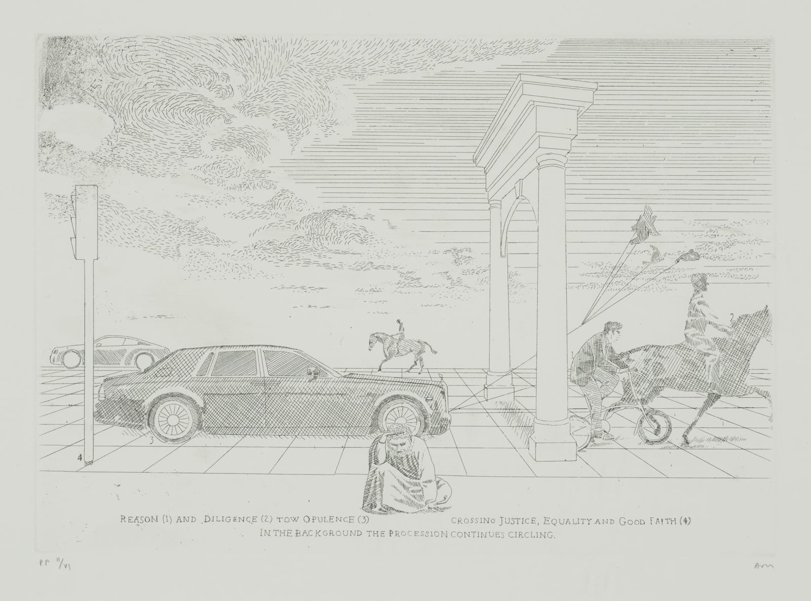 Alexander Massouras, The Triumph of Wealth, 2011