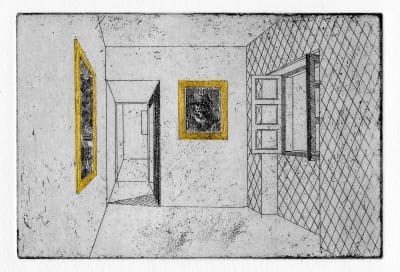 Alexander Massouras, The Gilderbook, a series of 15 etchings, 2011