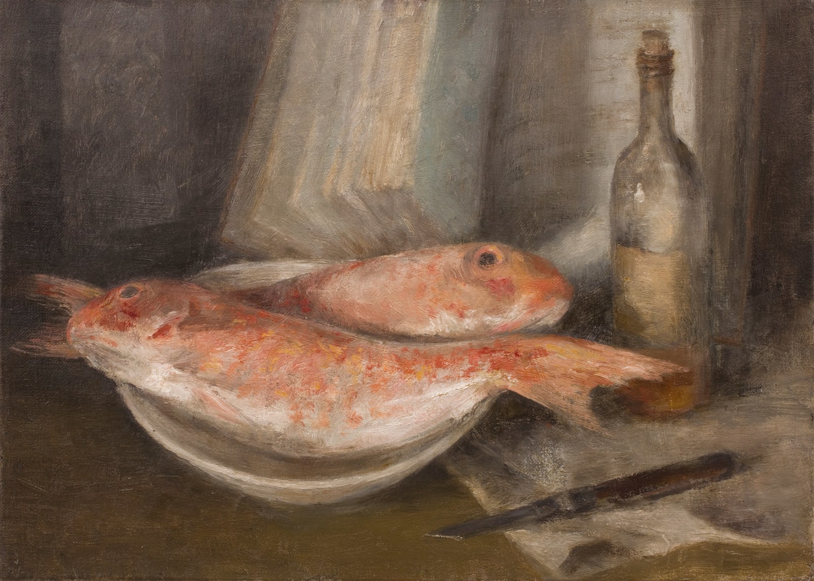 Prunella Clough, Red Mullet, 1948