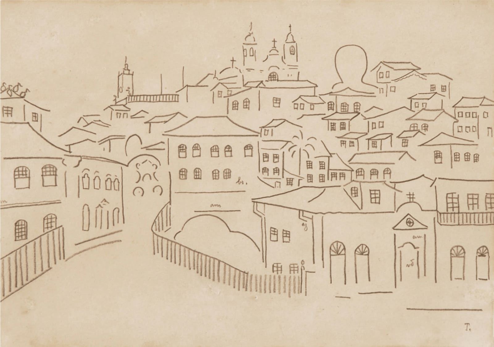 Tarsila do Amaral, Uoro Preto II, 1924