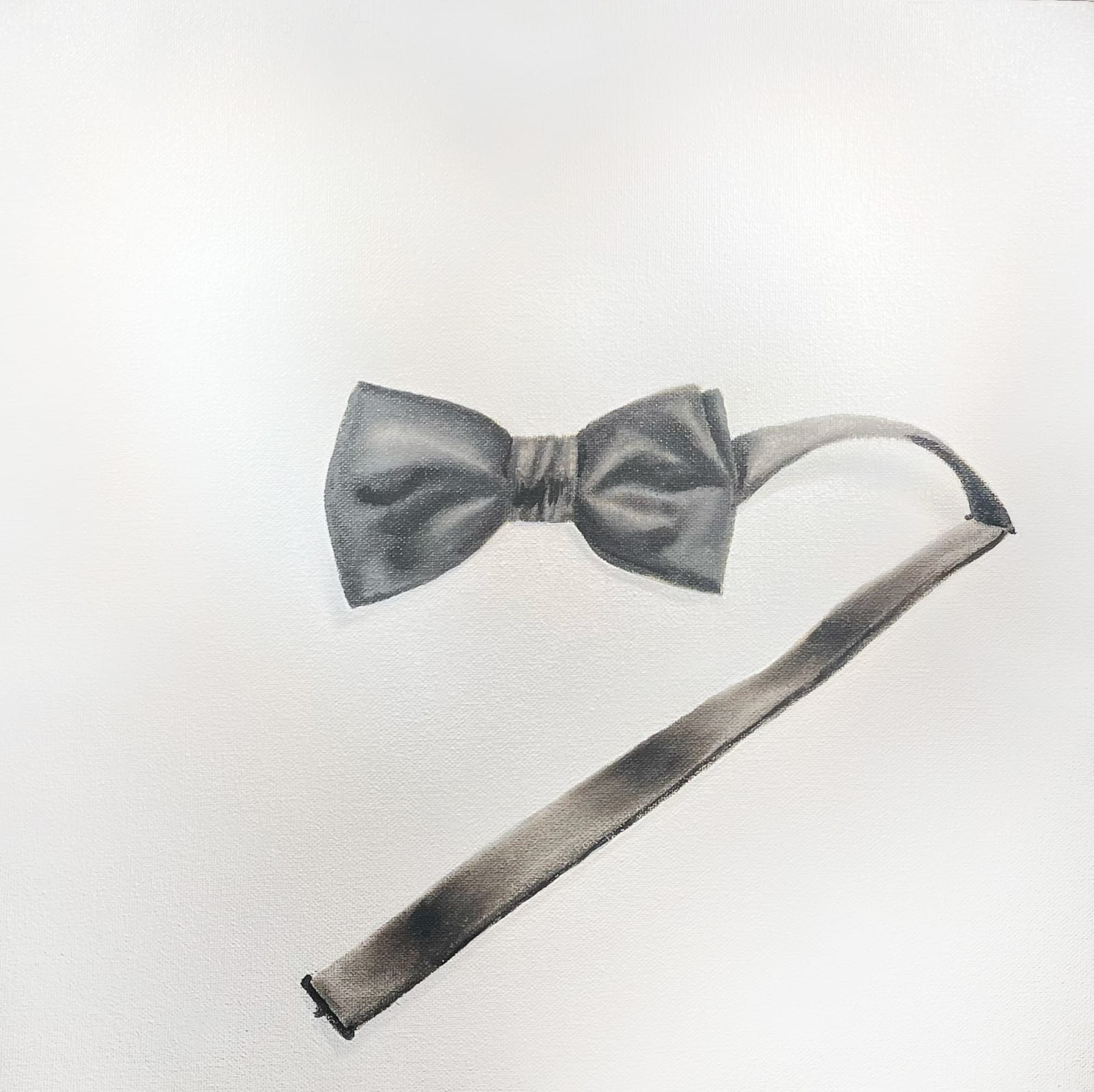 Santiago Cárdenas, Corbatin negro con Cinta aplanada, 2023