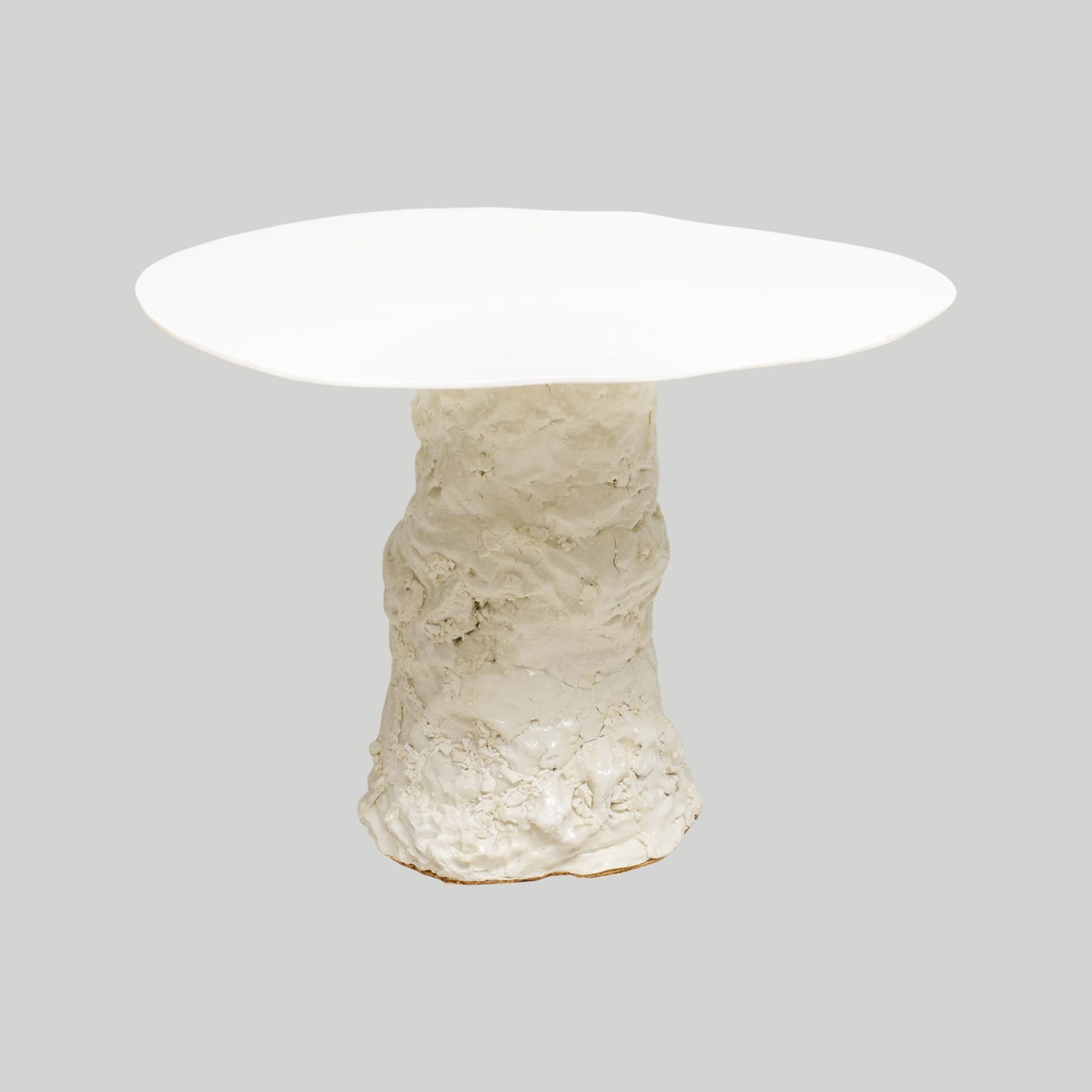 Dora Stanczel, French Bespoke Porcelain Mona Pedestal Table, 21st century