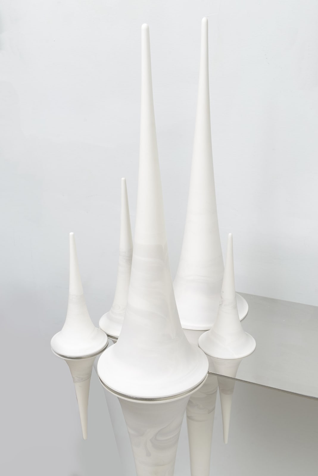 Nadege Mouyssinat, Bespoke French Ceramic Pseudosphere Console