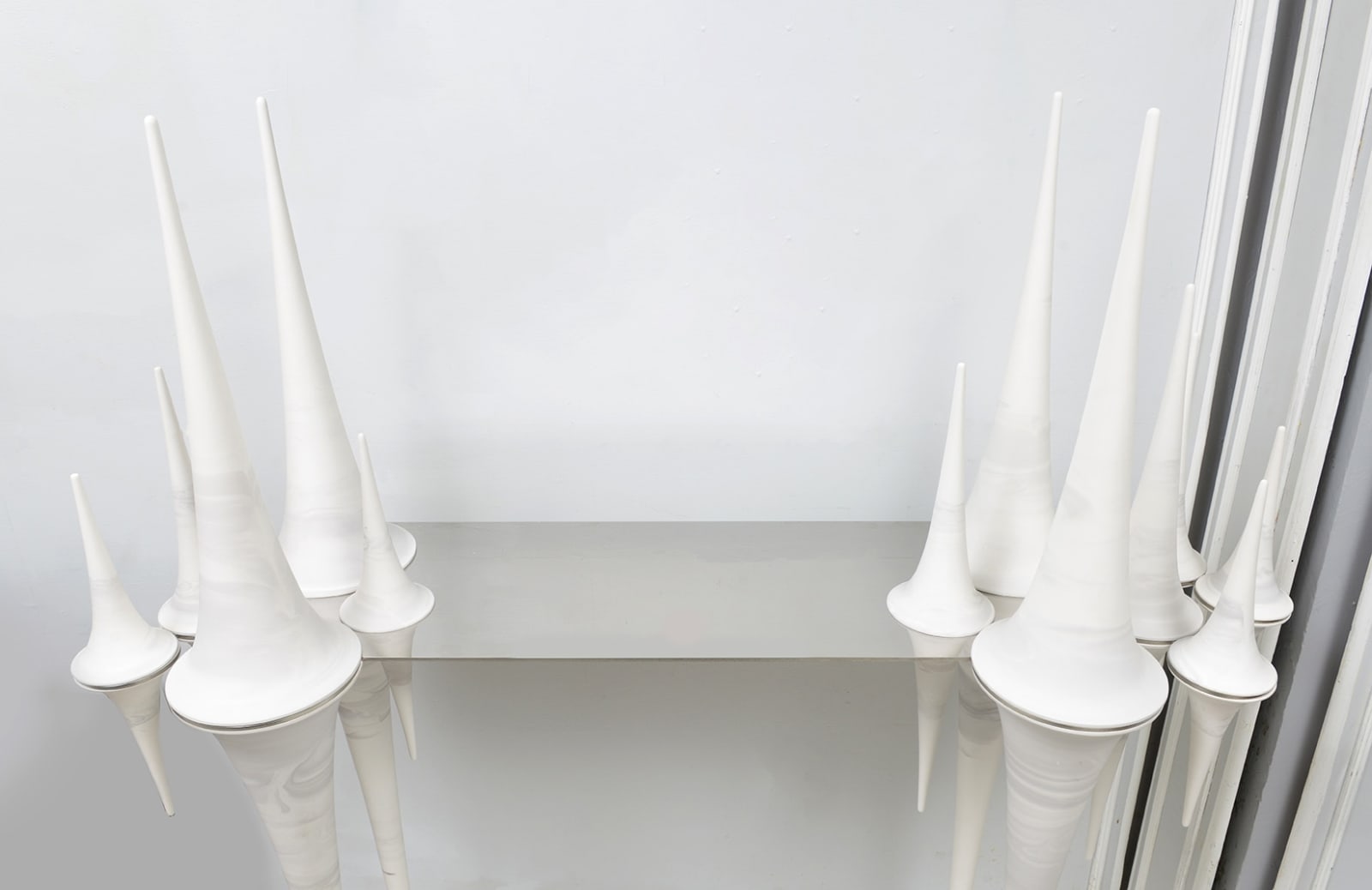 Nadege Mouyssinat, Bespoke French Ceramic Pseudosphere Console