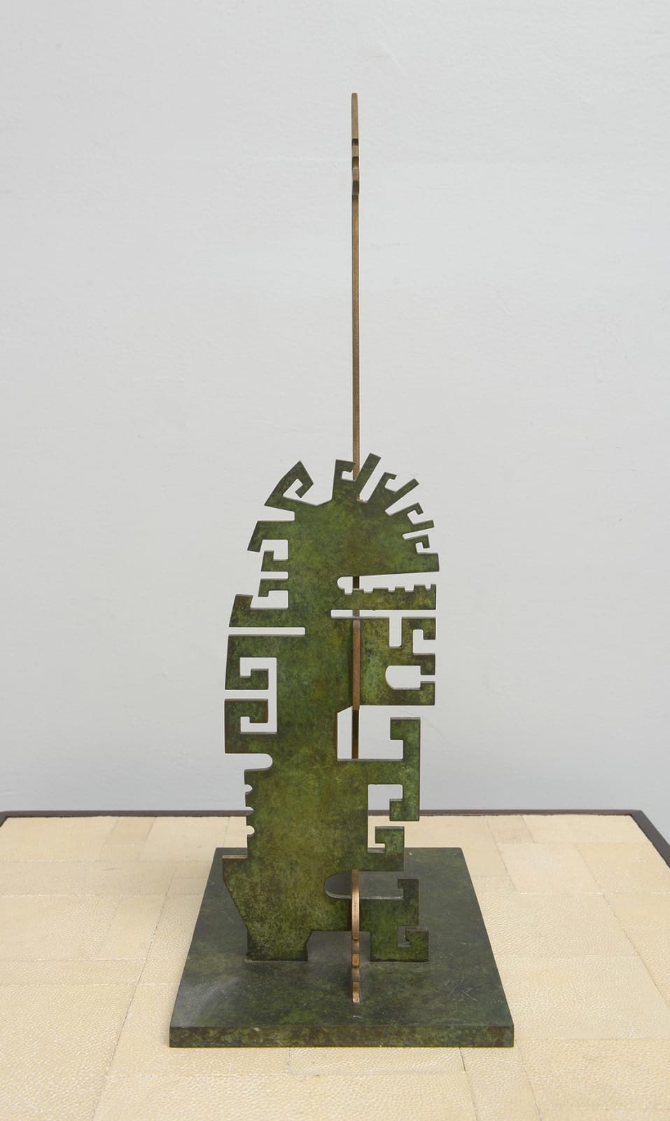 Arnaldo Ugarte, "Tehuascan" Bronze Sculpture, 21st century