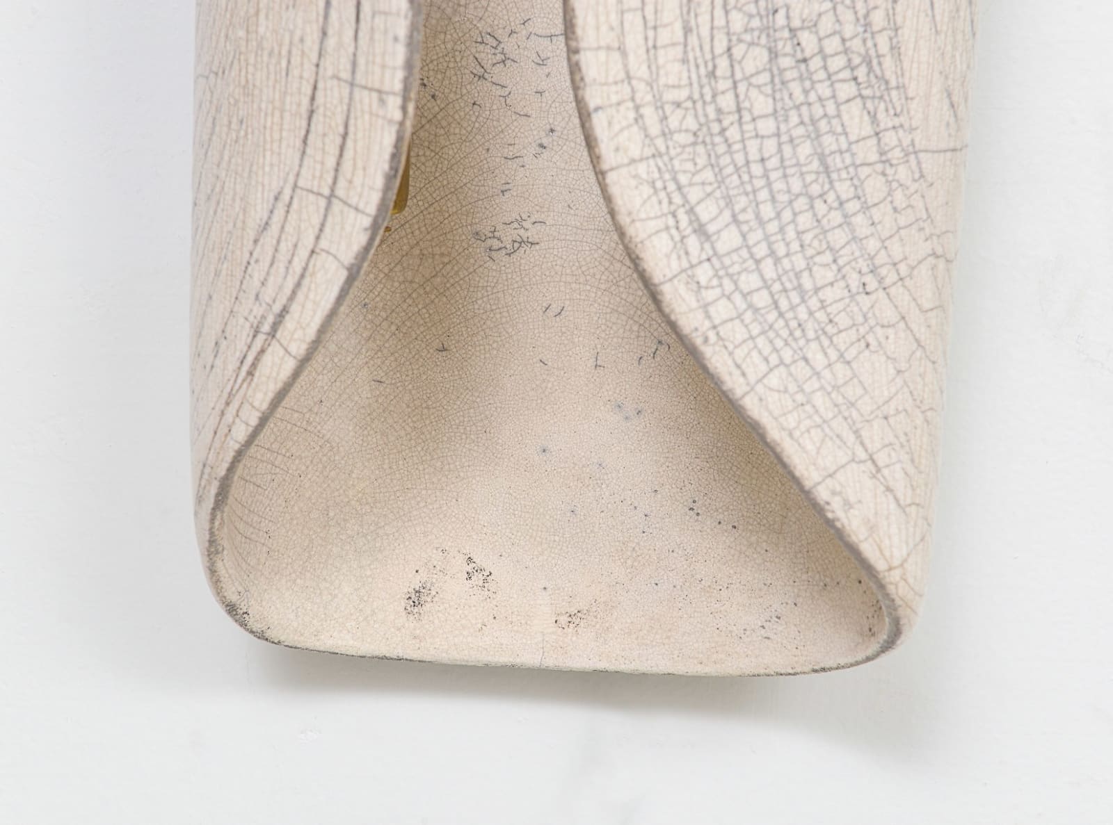 Barbara Billoud, Pair of French Bespoke Ceramic Sconces, 21st century