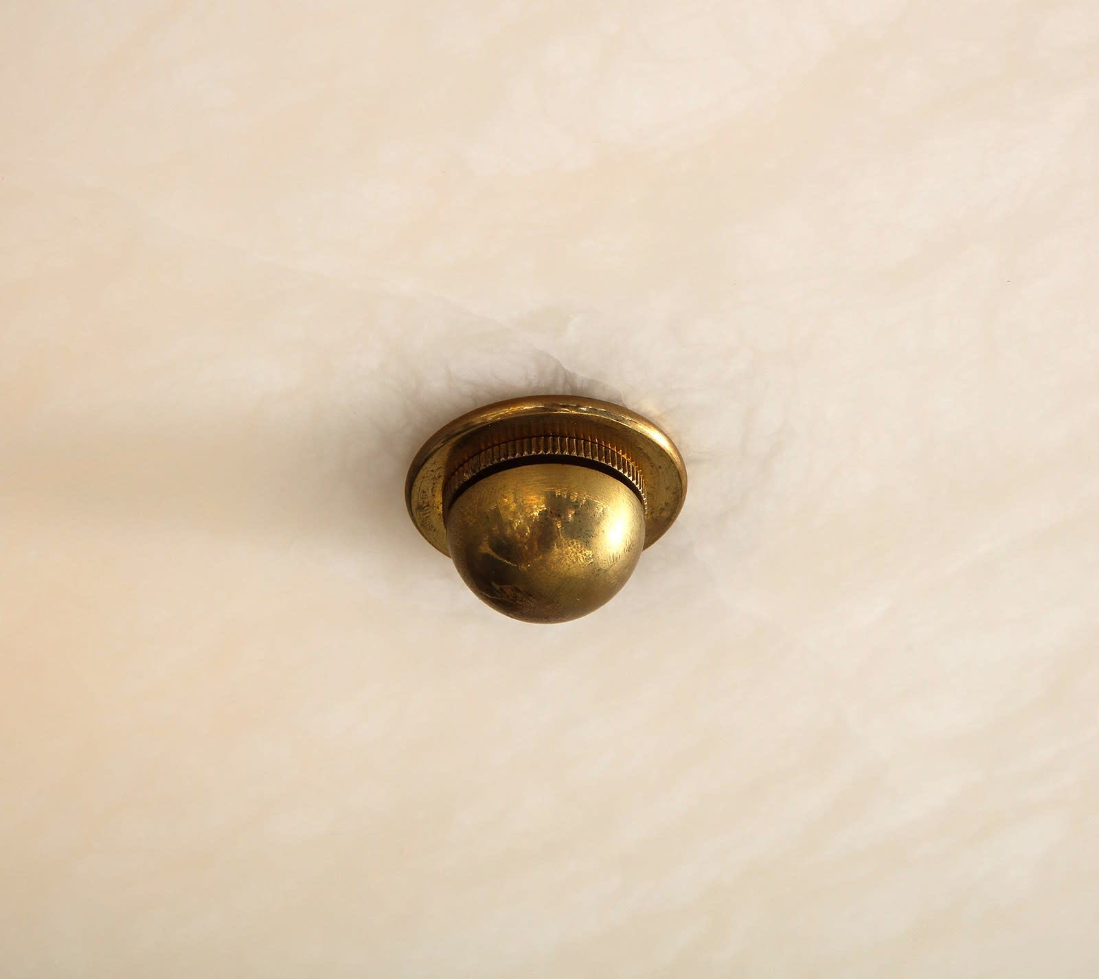 Eight-Sided Custom Alabaster Fixture