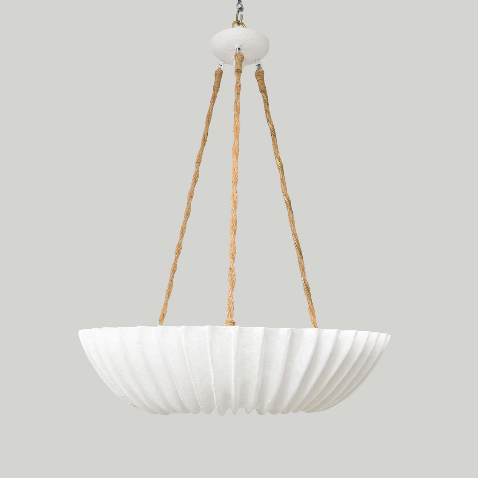 Custom Plaster Tournesol Lighting Fixture, 21st century