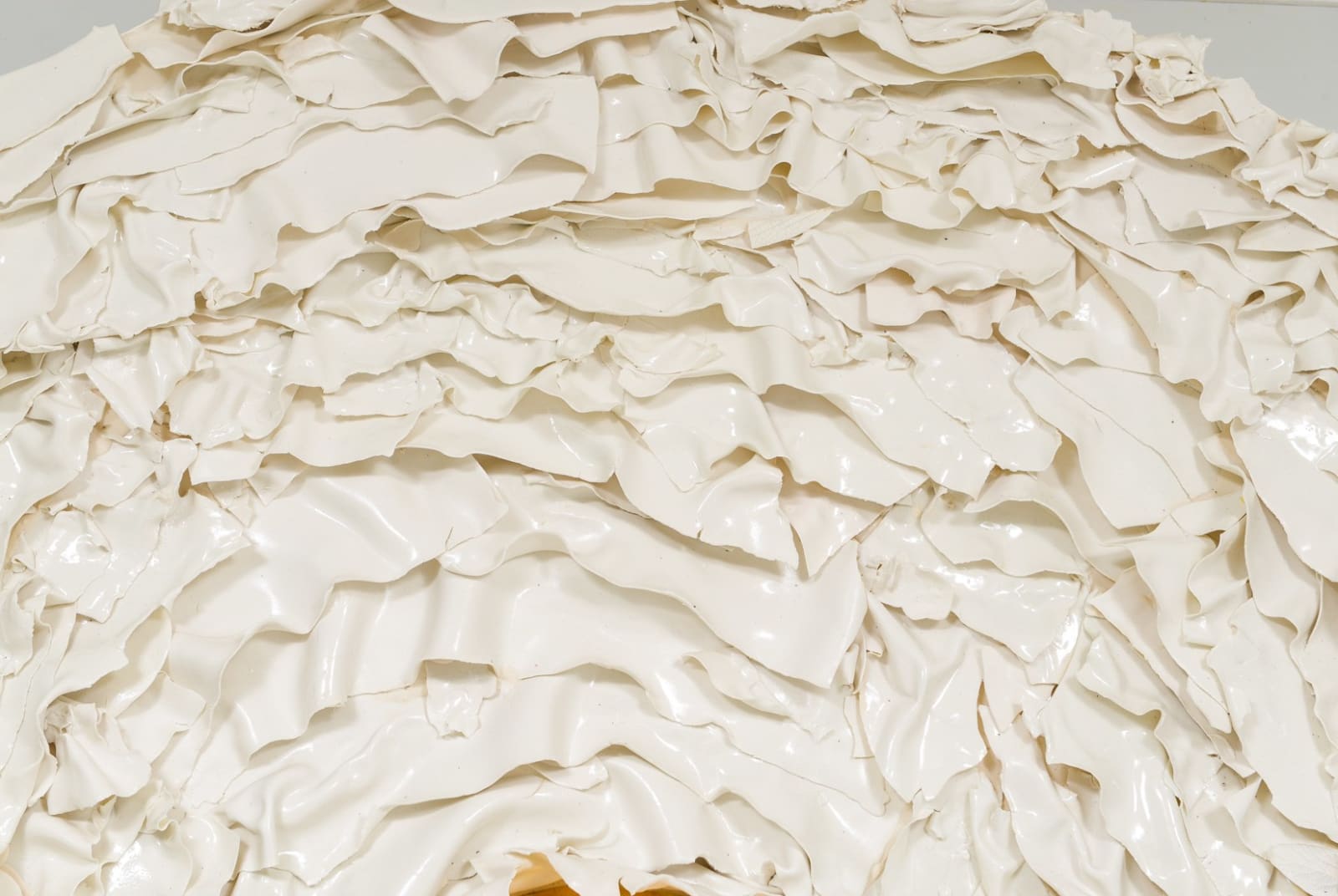 Dora Stanczel, French Bespoke Ceramic Anemone Mirror, 21st century