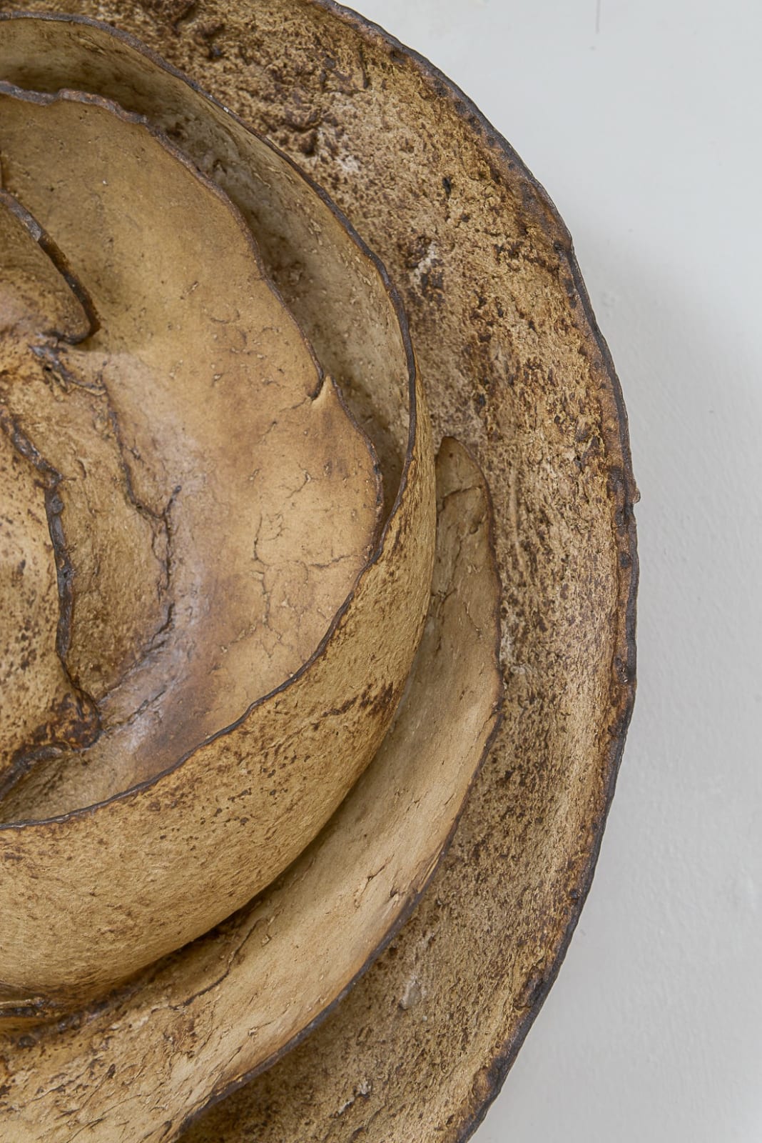 Sandy Pouget, French Bespoke Pair of Papier-Mache Sconces, 21st century