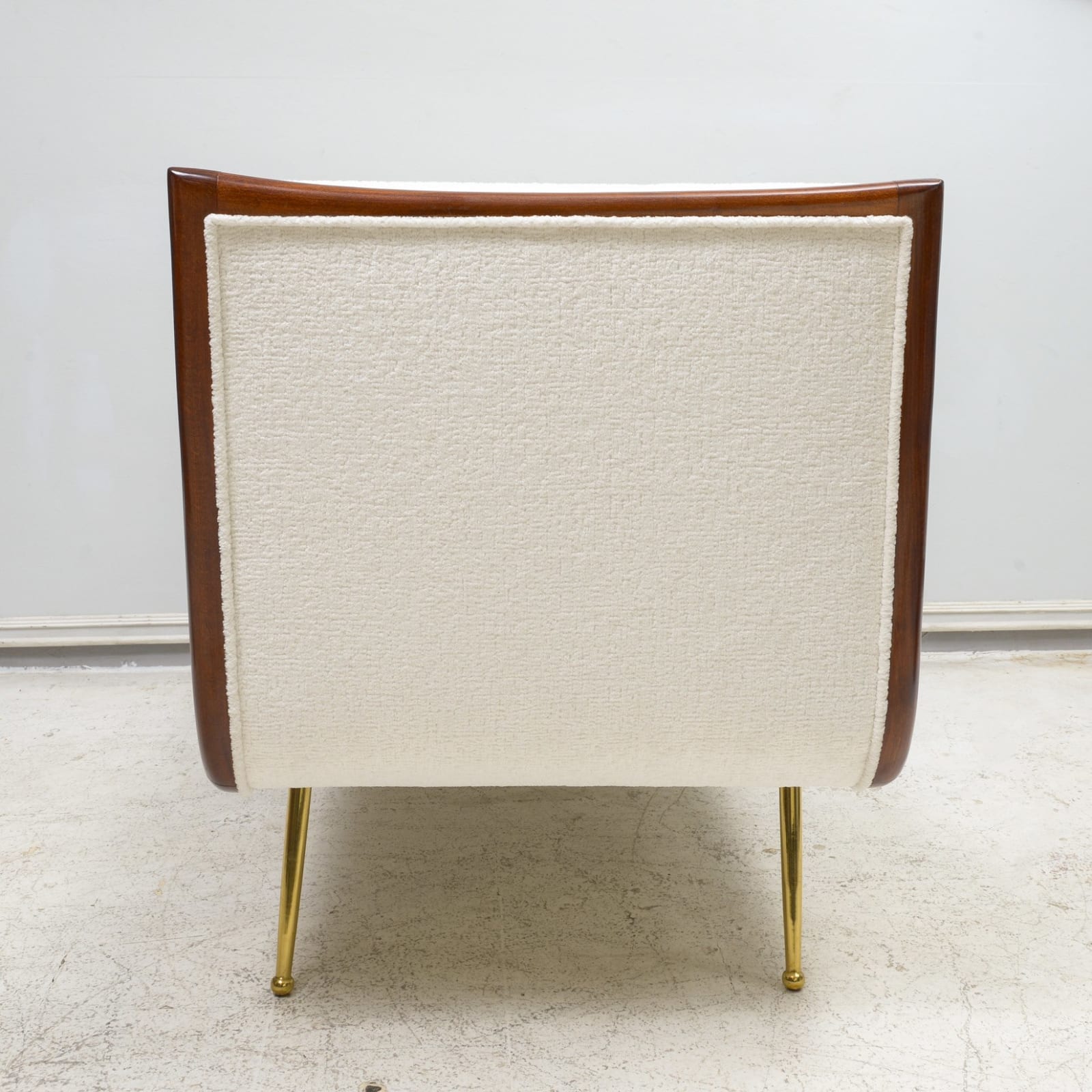 Vintage Chaise-Lounge in the Robsjohn Gibbings Manner, mid-20th century