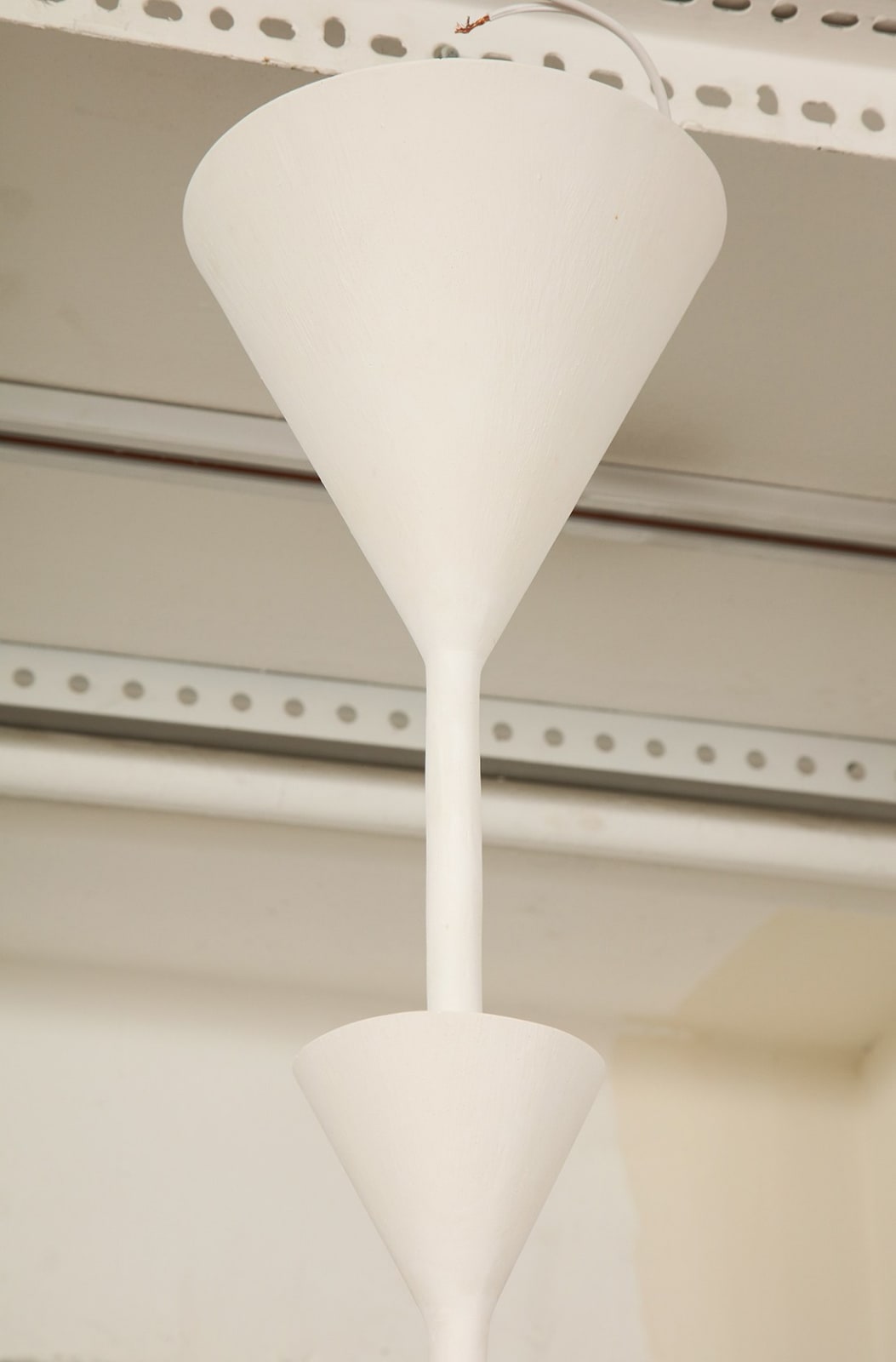 Custom Plaster Gaston Six-Arm Chandelier/ Fixture