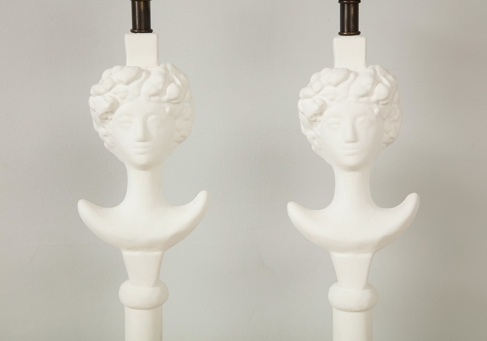 Custom Plaster Gio Table Lamps