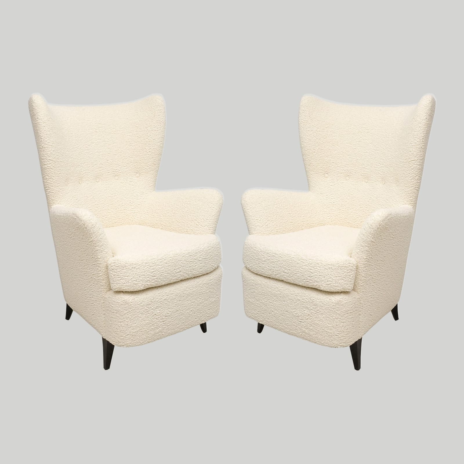 Pair of Italian Mid-Century Modern Lounge Chairs, 1960’s