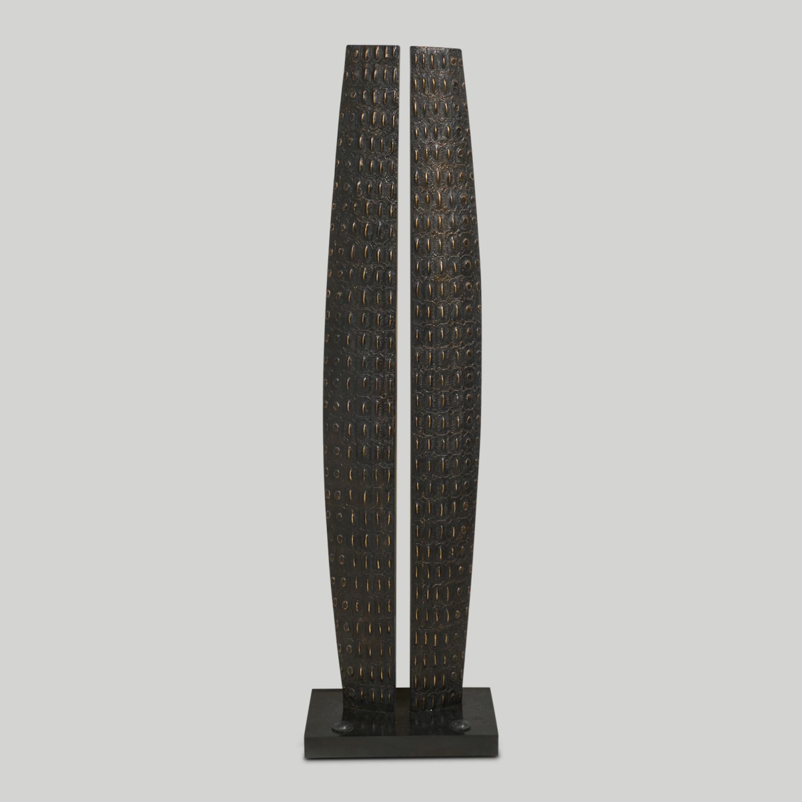Patrick Laroche, French Bespoke Bronze Crocodile Lamp, 21st century